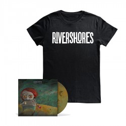 Rivershores - Dizzy Lows CD + T-Shirt bundle 